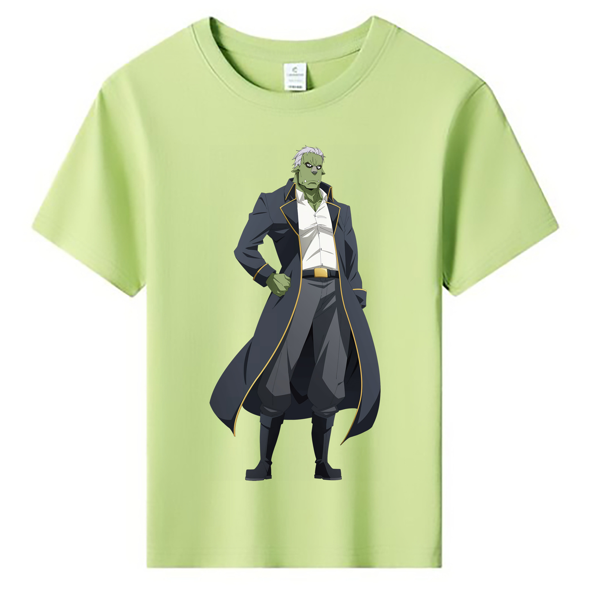 （画像用） 転スラ Regarding Reincarnated to Slime 綿100％キッズTシャツ（フロントプリント）